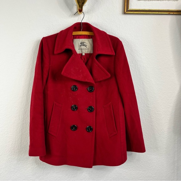 Burberry Wool Cashmere Peacoat